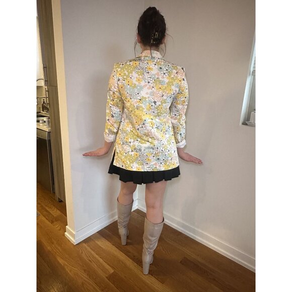 Floral Harvé Benard Blazer Size 12 - Picture 2 of 10